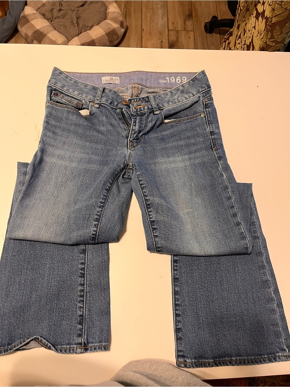 Gap 1969 "Perfect Boot" jeans
